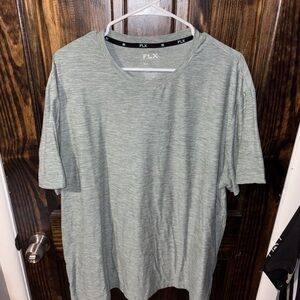 Grey and Green Men’s FLX T-shirt XXL
